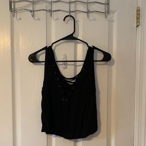 FOREVER 21 Black Tank Top: S